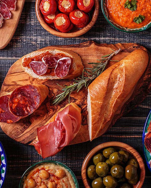 Abreu Events Spain slide Food