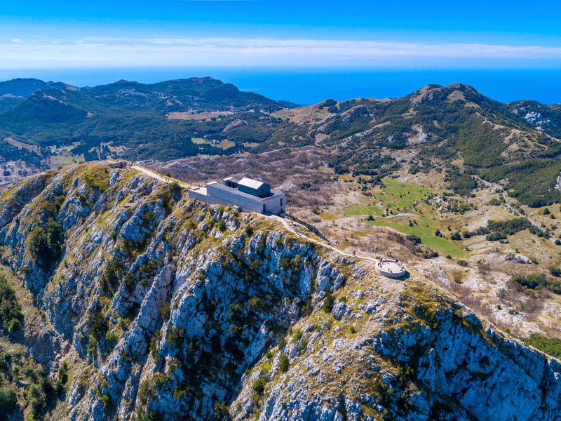 Lovcen Mausoleum in Montenegro
