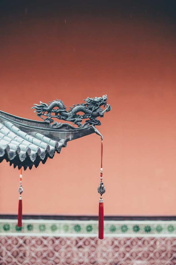 Red tassel in Singapore