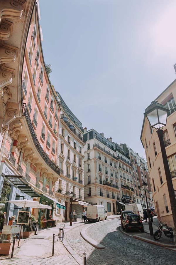 Streets of Paris France