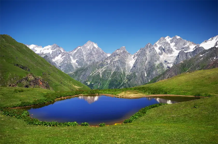 Svaneti (Lake Koruldi)